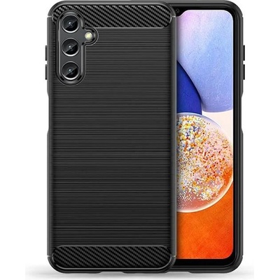 Tech-Protect Противоударен Калъф за Samsung A14 Premium Carbon Case, Tech-Protect Черен (9490713931844)