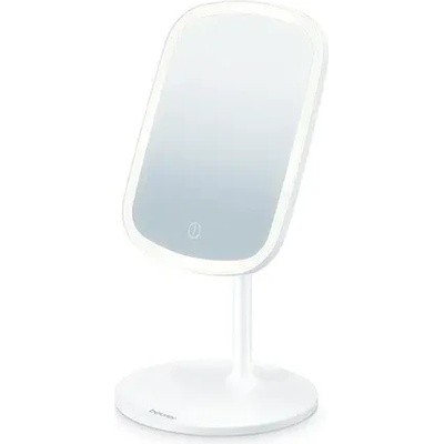 Beurer Козметично огледало, Beurer BS 47 Illuminated cosmetics mirror with practical magnetic holder, touch-sensor, 3 different light options, 3 adjusta (10468_BEU)