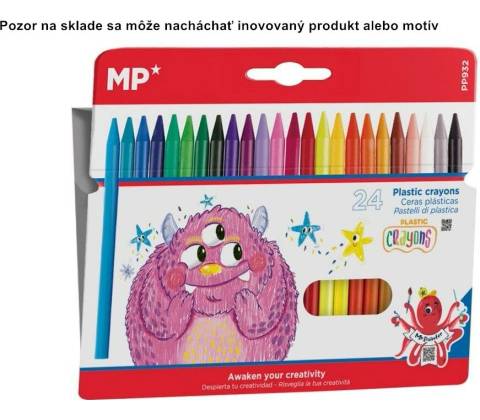 MP voskovky plasticolor 24 ks