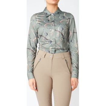 PS of Sweden Košile Estelle dámská khaki green