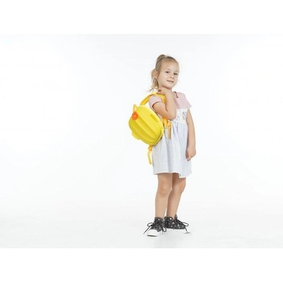 Supercute Детска мини 3d раница във формата на кактус, жълт
