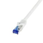 LogiLink Patch кабел Ultraflex, Cat. 6A, S/FTP, бял, 30 м