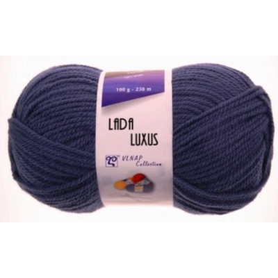 Příze Lada Luxus šedomodrá 56510