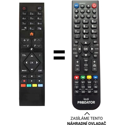 Diaľkový ovládač Emerx JVC RC39105