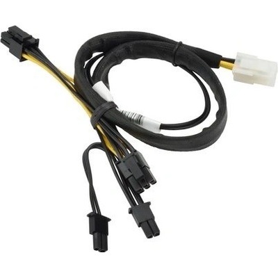 Supermicro 8-pin to two 6+2 Pin 12V GPU 40cm Power Cable