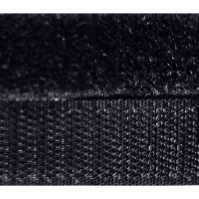 KORTEXIN suchý zip 50mm-háček černý Množství: celé balení - 25m