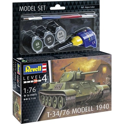 Revell slepovací model T-34/76 Model 1940 1:76