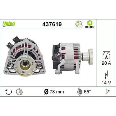 VALEO Alternátor VA 437619