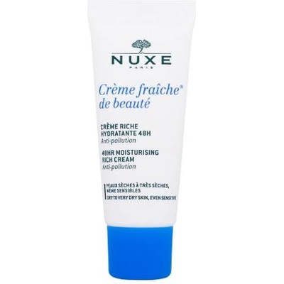 NUXE Creme Fraiche de Beauté Moisturising Rich Cream хидратиращ крем за лице за суха кожа 30 ml за жени