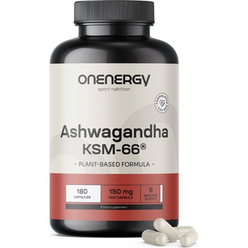 OnEnergy Ashwagandha KSM-66® - 180 капсули
