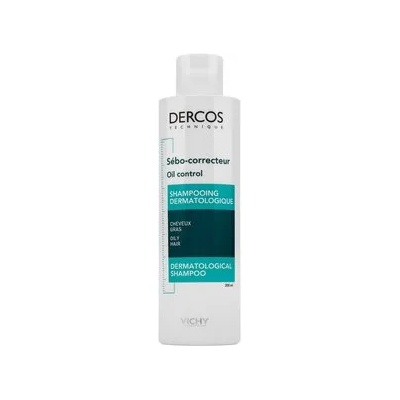 Vichy Dercos Oil Control Advanced Action Shampoo за мазен скалп 200 ml