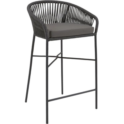 Kave Home Yanet 80 cm černá pletená