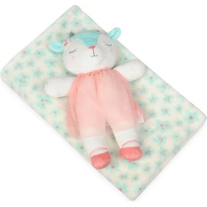 Baby Matex Комплект одеяло и плюшена играчка Baby Matex - Carol, 85 х 100 cm, Овчица (5902675062305) - baby