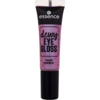 essence Dewy Eye Gloss течни сенки за очи с бляскава текстура 8 ml нюанс 02 Galaxy Gleam