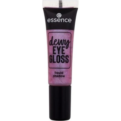 essence Dewy Eye Gloss течни сенки за очи с бляскава текстура 8 ml нюанс 02 Galaxy Gleam