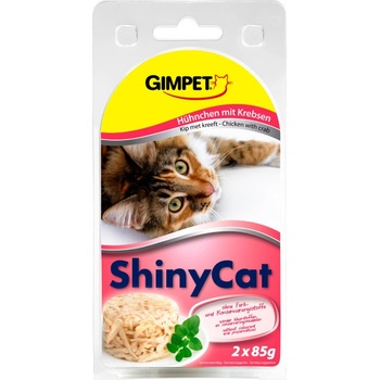 Gimborn GimCat ShinyCat kuracie a krab 16 x 70 g