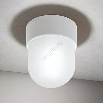 Orion - плафон OSTIA 1xE27/40W/230V Ø 9, 8 cm бял (OR0312)