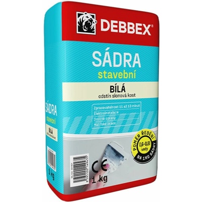 Den Braven Sádra stavební 1kg