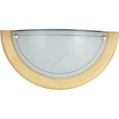 Brilagi - Настенно осветително тяло ORBIS 1xE27/60W/230V 30 cm, борова дървесина (BG2672)