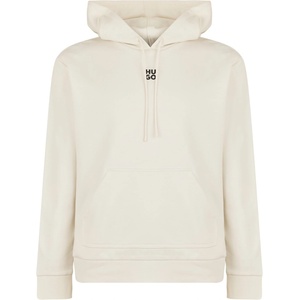 HUGO BOSS Суичър Hugo Women's Over the Head Hoodie - Off White