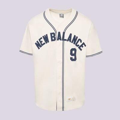 New Balance Тениска Baseball Tee Tape Trim мъжки Дрехи Тениски MT41512LIN Бял XL (MT41512LIN)