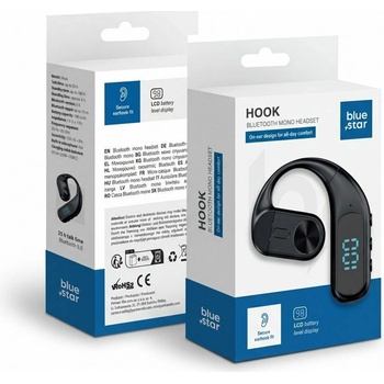 Blue Star Hook Black