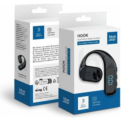 Blue Star Hook Black