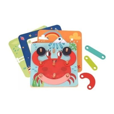 Tooky Toy Tooky Toy: Първият ми творчески дървен пъзел