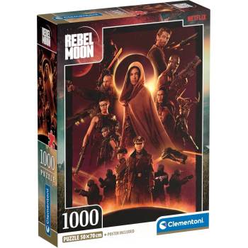 Clementoni Пъзел Clementoni от 1000 части - Rebel Moon, вариант 3 (39866)