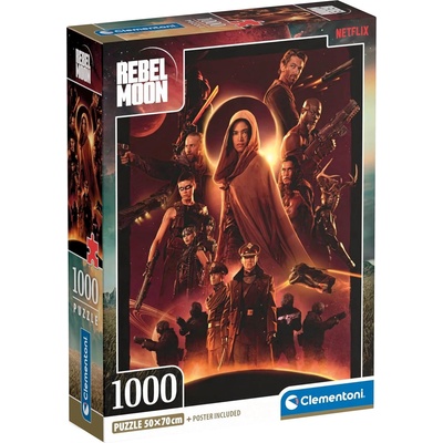 Clementoni Пъзел Clementoni от 1000 части - Rebel Moon, вариант 3 (39866)