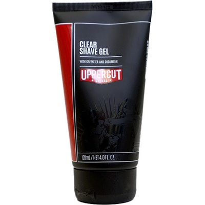 Uppercut Clear Shave Gel čirý gel na holení 120 ml