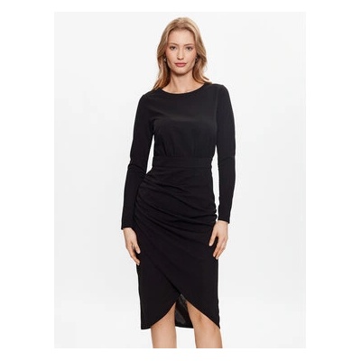 KARL LAGERFELD Ежедневна рокля 230W1352 Черен Regular Fit (230W1352)