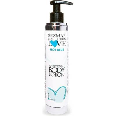 Hristina Přírodní tělové mléko s afrodiziaky hot blue pro muže 200 ml