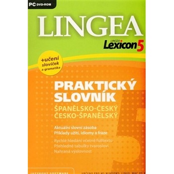 Lexicon5 Praktický slovník Španělsko-český, Česko-španělský