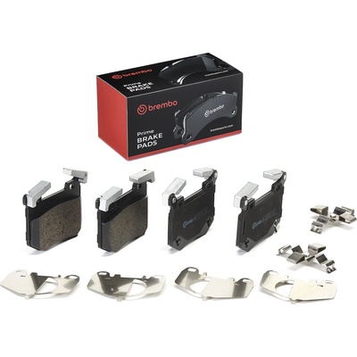 Sada brzdových platničiek, vždy 4 kusy v sade BREMBO P 30 124 (P30124)