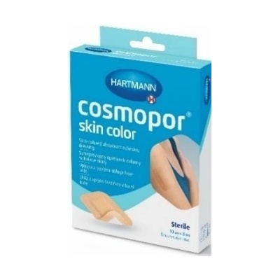 Cosmopor® Skin Color 7,2 x 5 cm Náplasti se savým efektem 5 ks