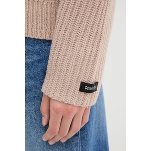 Calvin Klein Пуловер с вълна (LV044D329G) - answear - 166,23 лв