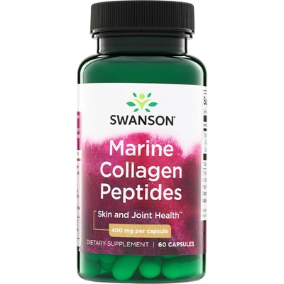 Swanson Hydrolyzovaný Kolagen Rybí Typ I 400 mg 60 kapslí