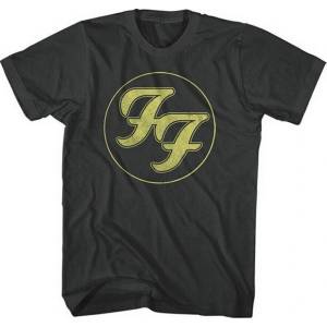 Foo Fighters Distressed FF Logo Black L Риза (FOOTS25MB03)