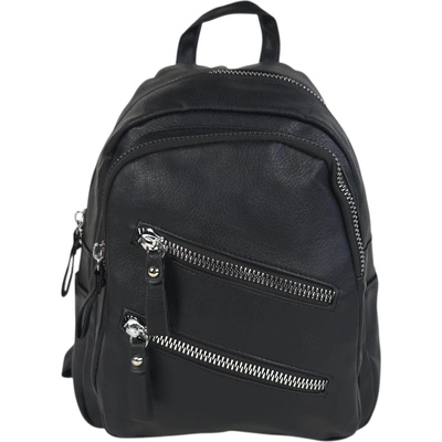 Черна дамска раница - Liaq