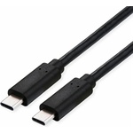 Roline Кабел Roline 11.99. 9082, от USB C(м) към USB C(м), 1m, 100W, черен (11.99.9082)