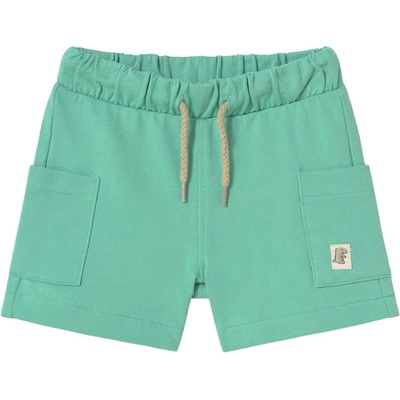 Mayoral Ежедневни бермуди Mayoral - С ластик, зелени, 12 м (25-01244-016-12M)