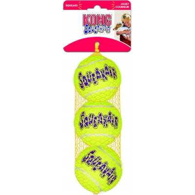 Kong SqueakAir pískacia loptička 6 cm 3 ks