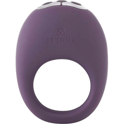 Je Joue Mio - акумулаторен, водоустойчив, вибриращ пенис пръстен (лилав)