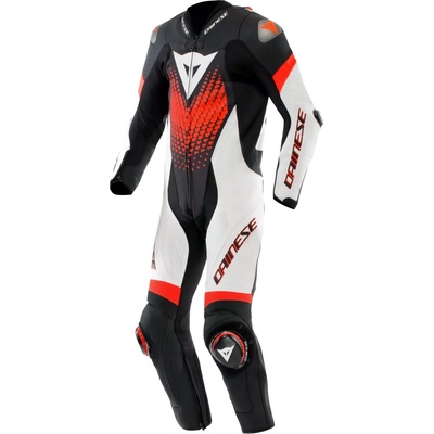 jednodielna kombinéza Dainese LAGUNA SECA 6 černá/bílá/červená