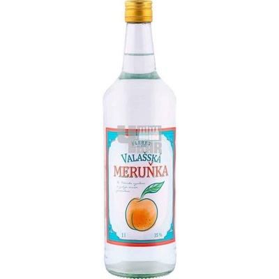 Fleret Meruňka Valašská 36% 1 l (holá láhev)