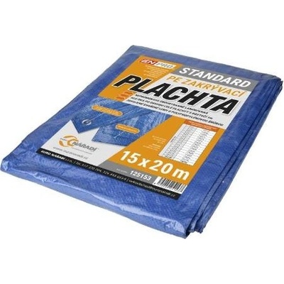 Enpro 125153 Plachta krycí STANDARD, 15 x 20 m modro stříbrná