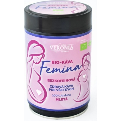 VERONIA FEMINA BEZKOFEINOVA BIO MLETA 250 g