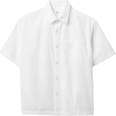 Gap Ss Linen chlapecká košile bílá – Zboží Dáma
