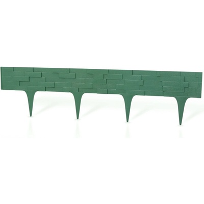 Gardenplast Záhradná palisáda Stone Palisade 9,5 cm / 0,8 m zelená 1 ks